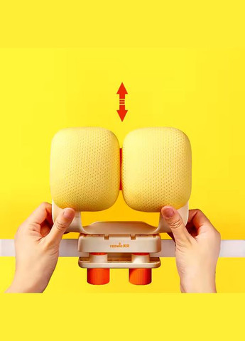 Корректор осанки выпрямитель спины на стол для письма и чтения желтый No Brand (337097428)