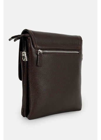 Мужская кожаная сумка 653-9 коричневая Desisan (319155625)