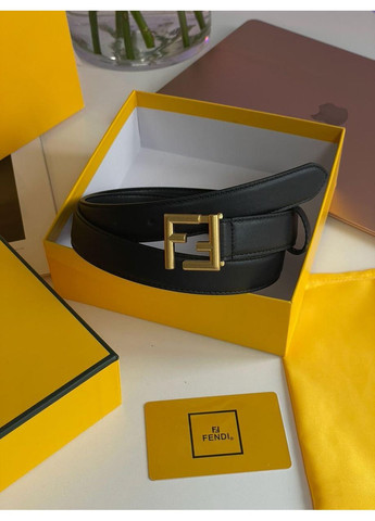 Ремень Black Gold Leather Belt No Brand (355478919)