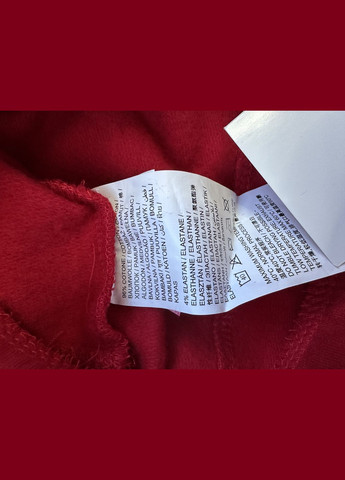 2000-533 Штани-джегінси трикотажні утеплені для дівчинки червоні 104см OVS (319840160)