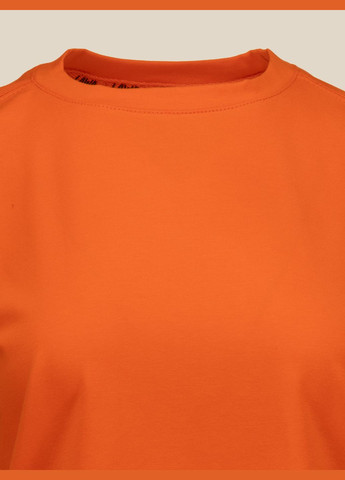 Оранжевая летняя футболка LAWA