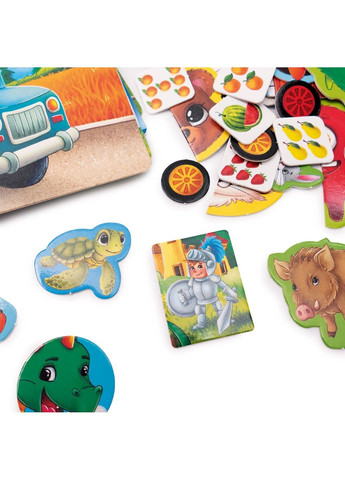 Игра развивающая с липучками. «Бизи бук. Для мальчиков» Vladi toys (365657791)