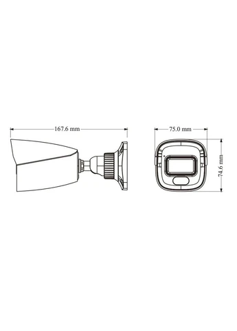 IP-відеокамера 8Mp TVT TD-9481S4L-C(D/PE/AW2) White f=2.8mm, ІЧ+LED-підсвічування, з мікрофоном (77-00475) TVT Digital (357437646)