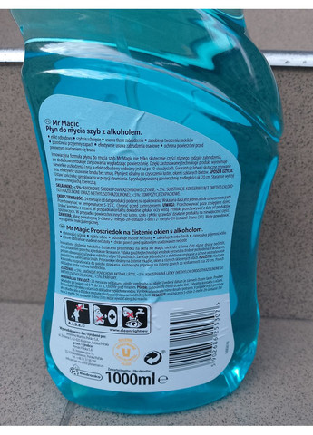 1 литр Спрей для мытья окон и стекла Mr Magic (364859069)