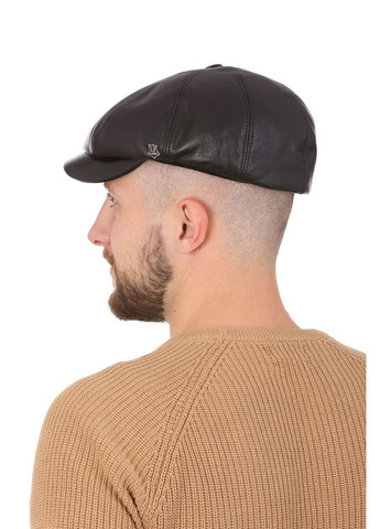 Кепка чоловіча шкіряна восьмиклинка (SC45602) Shlyapka (295922570)