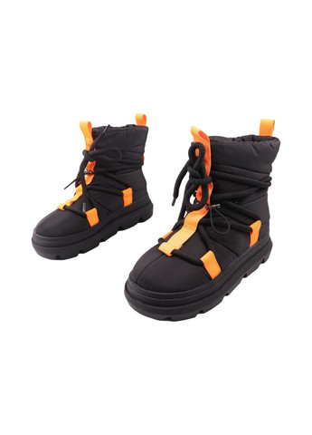 Угги женские черные балоновые на платформе Sorte Lady 177-25ZHS (314860318)