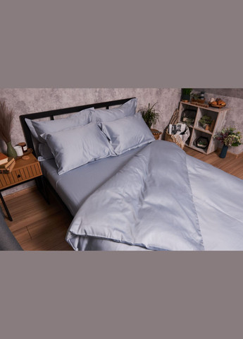 Комплект постельного белья Satin Premium полуторный евро 160х220 наволочки 2х40х60 (MS-820003870) Moon&Star skyline (288044336)