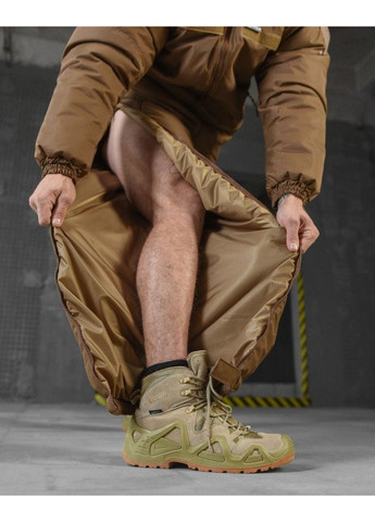 Зимовий чоловічий костюм Oblivion (куртка та штани) Level 7 Койот (розмір L-XL) No Brand