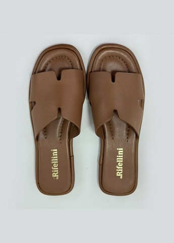 Коричневые шлепанцы 0329615-467 размер Rifellini