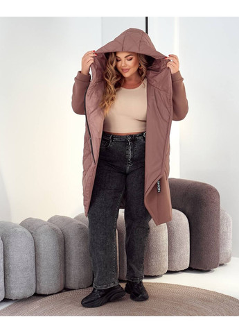 Кофейный демисезонный кардиган Style Point