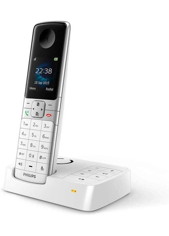 Беспроводной стационарный телефон D6351W/38 (без украинского и русского языка) Белый Philips (312475679)