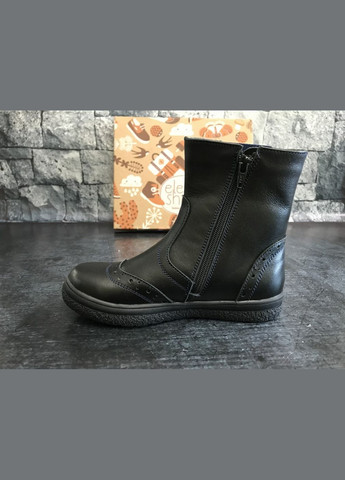 Шкіряні черевики темносиній 11Shoes (305576181)