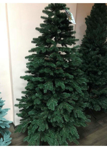 Штучна пухнаста ялинка Еліт (висота 1.90 м) лита (Зелена) No Brand (332636469)