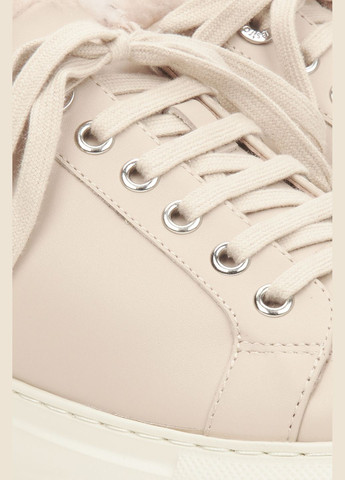 Бежеві кеди низькі, колір бежевий Estro