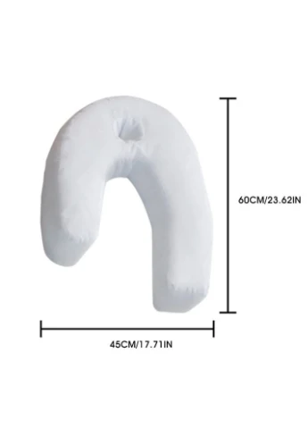 Ортопедична подушка для сну RIAS Side Sleeper Pro White (3_02781) No Brand (395875887)