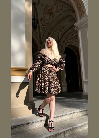 Темно-коричневое романтическое, соблазнительное и легкое платье❤️ No Brand