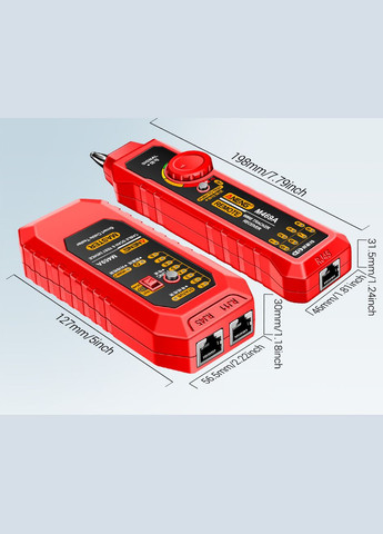 Кабельний тестер M469A, трасошукач, кабель трекер Aneng (341325805)