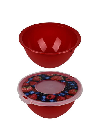 Миска-салатница с крышкой Bon Appetit 2.0л 22*22*10см Home (335007803)