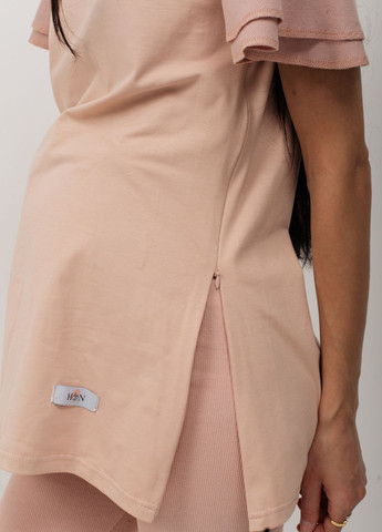 Футболка для вагітних з секретом для годування HN - (328169799)