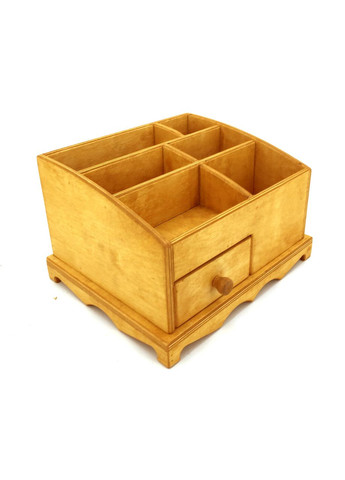 Настольный органайзер из дерева Такседо карри (КНЦ-006803) No Brand (328227341)