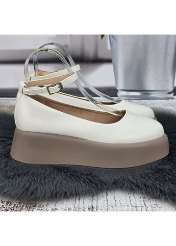 Meideli Туфли женские белый з искусственная кожа, — демисезон (360897913)
