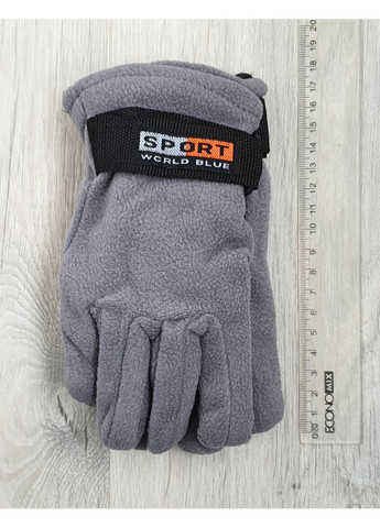 Двойные флисовые варежки для мальчиков и девочек 4-6 лет No Brand (362452425)