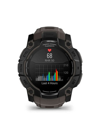 Смарт-часы Instinct 3 – 50 мм, с AMOLED дисплеем и фонарем (010-03020-00) Garmin (369368811)