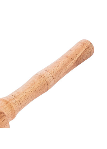 Толкушка картофелемялка фигурная для картошки картофелемялка деревянная из темного дерева 30 см Woodly (282969898)