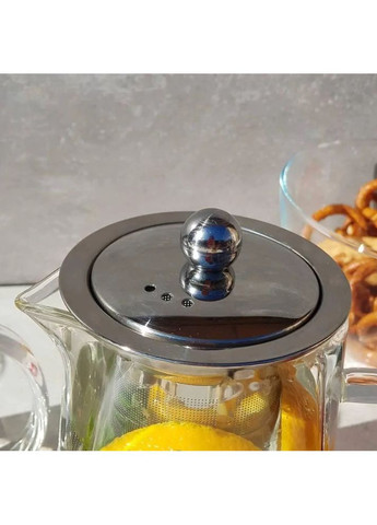 Заварочный чайник из жаропрочного стекла 550 мл EB-19021 Edenberg (364684465)