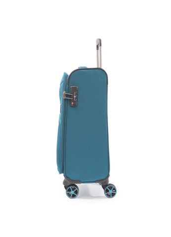 Валіза ручна поклажа S тканина бірюза 55х37х20/35л/2.7кг/Snowbal 21505 Snowball (324802015)