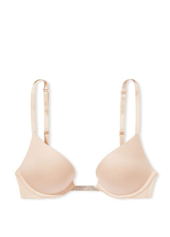 Бежевий бюстгалтер шайн, Veronica з кісточками