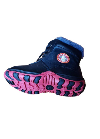 Зимові черевики для хлопчика 563О26 чорні 26 B&G (304290108)