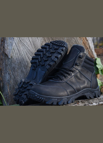 Чоловічі Зимові Тактичні Берці. 36-48р Чорні. Спеціальна трекінгова підошва! MSZM-1027 No Brand (301138663)