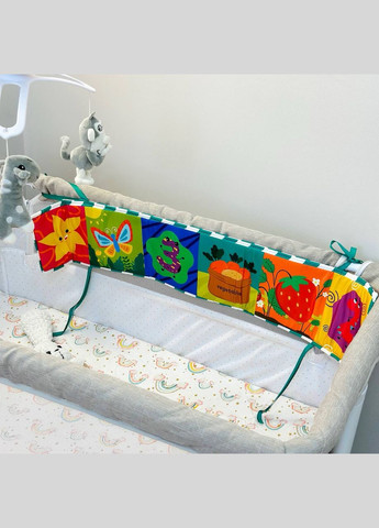 Двухсторонняя книга бортик QBX085A для младенцев Limo Toy (327796817)