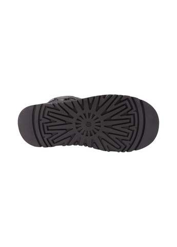 Угги женские черные балоновые на платформе Sorte Lady 159-25ZU (308862611)