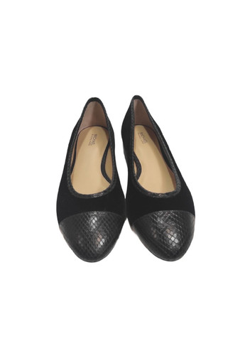 Женские балетки sabrina черные 40f6sbfp4d 38.5г. (стелька 24 см) Michael Kors | чёрные (368854755)