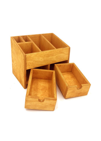 Настольный органайзер из дерева Мелроз карри (КНЦ-006903) No Brand (328228499)