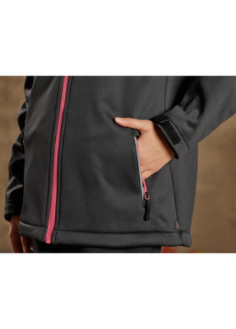 Темно-серая демисезонная куртка (софтшелл) Crivit