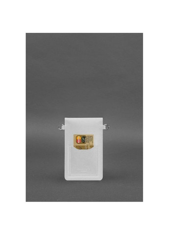 Кожаная сумка через плечо женская чехол для телефона белая BlankNote (302007754)