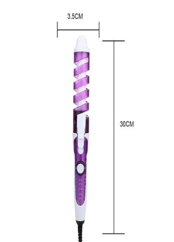 Плойка спиральная для волос MS 4901 с керамико-турмалиновым покрытием Фиолетовый Domotec (302311149)