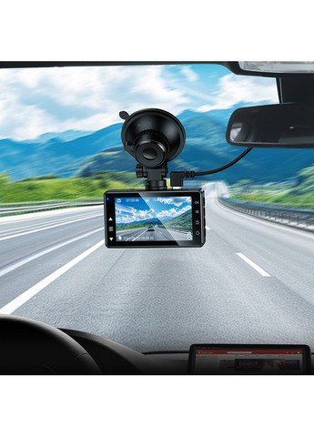 Відеореєстратор 3-inch screen display driving recorder(720P) (6942007653961) Hoco DV14 (372685346)