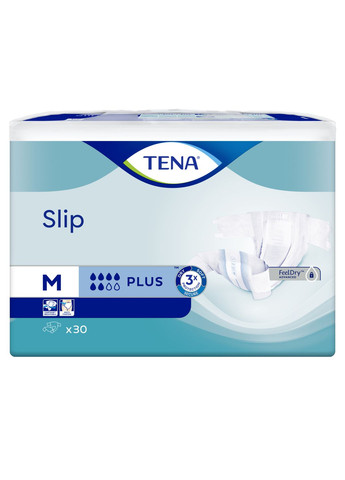 Підгузки для дорослих Slip Plus Medium, 30 шт. Tena 710606 (328447776)