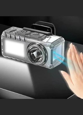 Фонарь налобный YJ-A06-LED+6SMD Bailong (341324096)