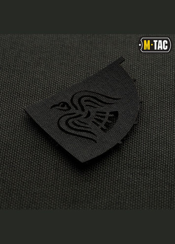 Нашивка Знамя Ворона сквозная Laser Cut Black M-TAC (315047657)