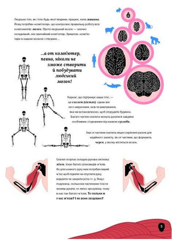 Книга Тіло людини. Інфографіка / Христина Перебоні (українською) Жорж (322275386)