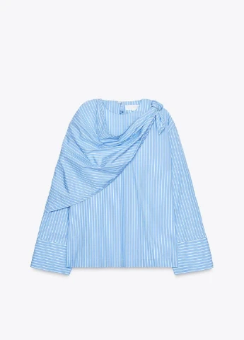 Комбінована блузка Zara