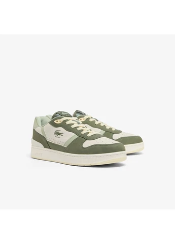 Зеленые демисезонные кроссовки Lacoste T-Clip Set