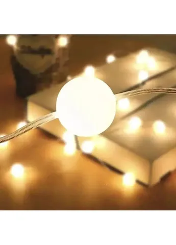 Гірлянда-лампочки USB 10м, 100LED, Теплий білий (23457648101_348) XPRO (392926850)