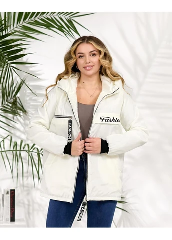 Белая демисезонная куртка женская демисезонная Dress Code