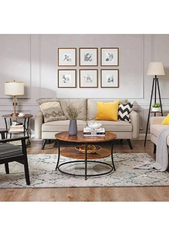 Журнальный столик Vasagle 80 x 80 x 45см в стиле Loft Leobert (361952786)